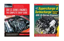 GM LS-Series Engines Complete Swap Guide & How to Supercharge Turbocharge BOOKS