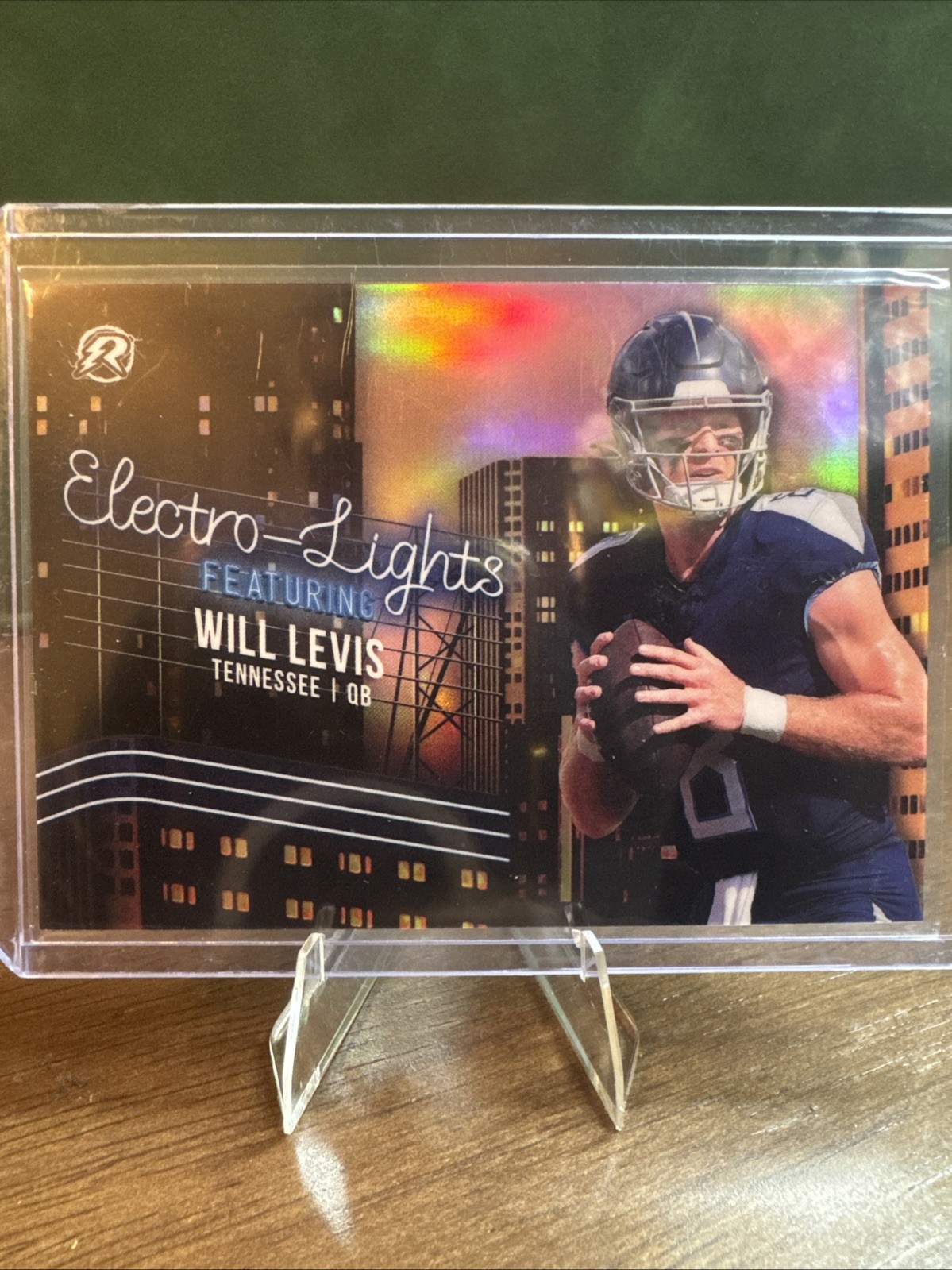 2024 TOPPS RESURGENCE #EL-4 WILL LEVIS CASE HIT SSP ELECTRO-LIGHTS