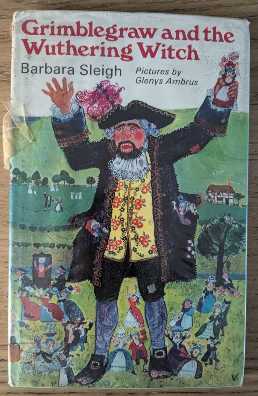 GRIMBLEGRAW AND THE WUTHERING WITCH by BARBARA SLEIGH - Hardback D/W - 1978