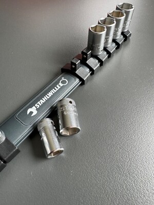 Stahlwille 40/10 Steckschlüssel Satz 1/4'' 10teilig Nr. 40 5-14 mm