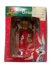 Vintage Taz Devil Basketball Locker Room Looney Tunes Matrix 1998 Ornament