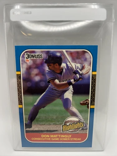 1987 Donruss Highlights Don Mattingly Baseball Card #17 Mint FREE SHIPPING