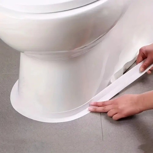 Waterproof Caulk Tape PVC Shower Tile Sealer Seam Adhesive Tape Home Use - Picture 3 of 10