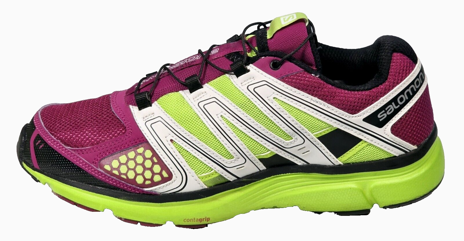 Scarpe da ginnastica Salomon X Mission 2 City Trail verde marrone Quicklace donna 8