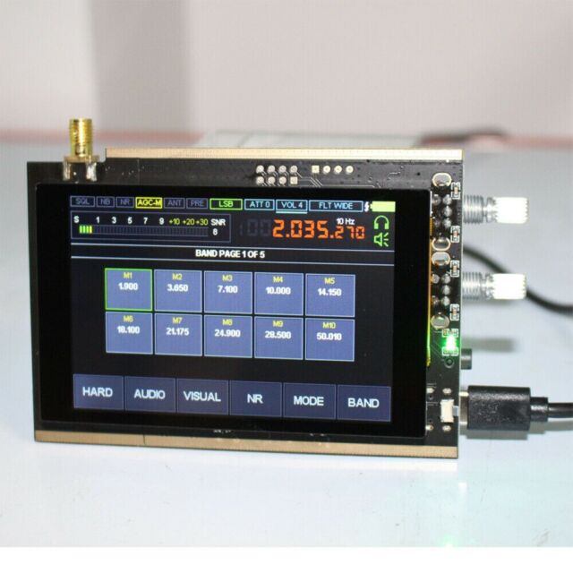 Ricevitore SDR cavo USB radio DSP aggiornamento malachite accessori 100 x 70 mm 5 pollici-