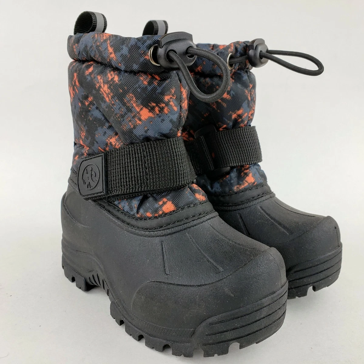 Northside Kids Frosty Snow Boot Toddler Boy s Size 5 Black Gray