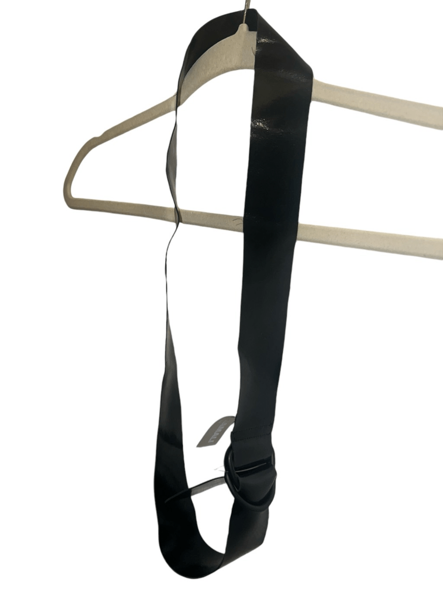 Norma Kamali WIDE BELT SZ XS/34 BLACK | eBay display picture 3