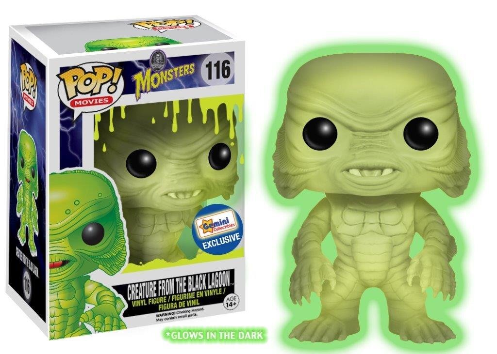Funko Pop! Movies Universal Monsters Creature From The Black Lagoon #116 [Glows
