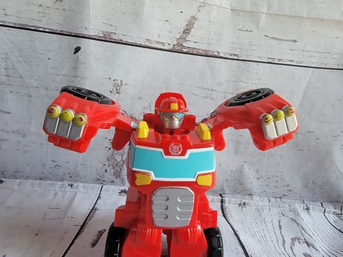 Transformers Rescue Bots Rescan Heatwave the Fire-Bot Truck Playskool Heroes Toy - Picture 2 of 8