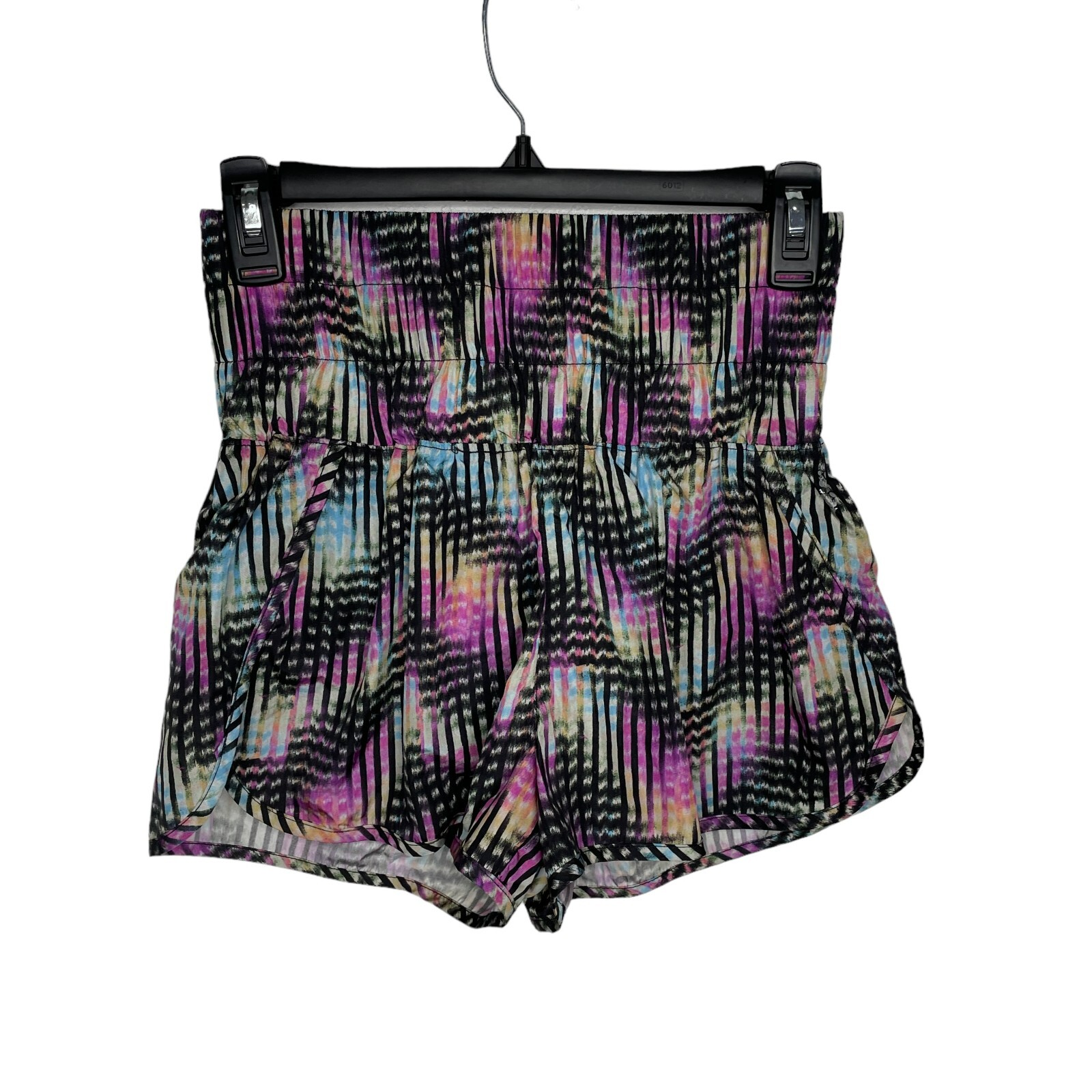 Pantalones Cortos Free People Movement Pequeños Negros Estampado Euforia The Way Home Calado S