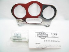 1.5 Triple Gauge Mounting Bracket Kit 67496-04 Sportster Xl Custom Models 04-15