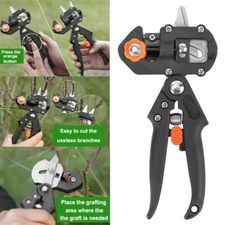 Garden Grafting Pruner Set Farming Fruit Tree Pruning Shears Scissor Vaccination