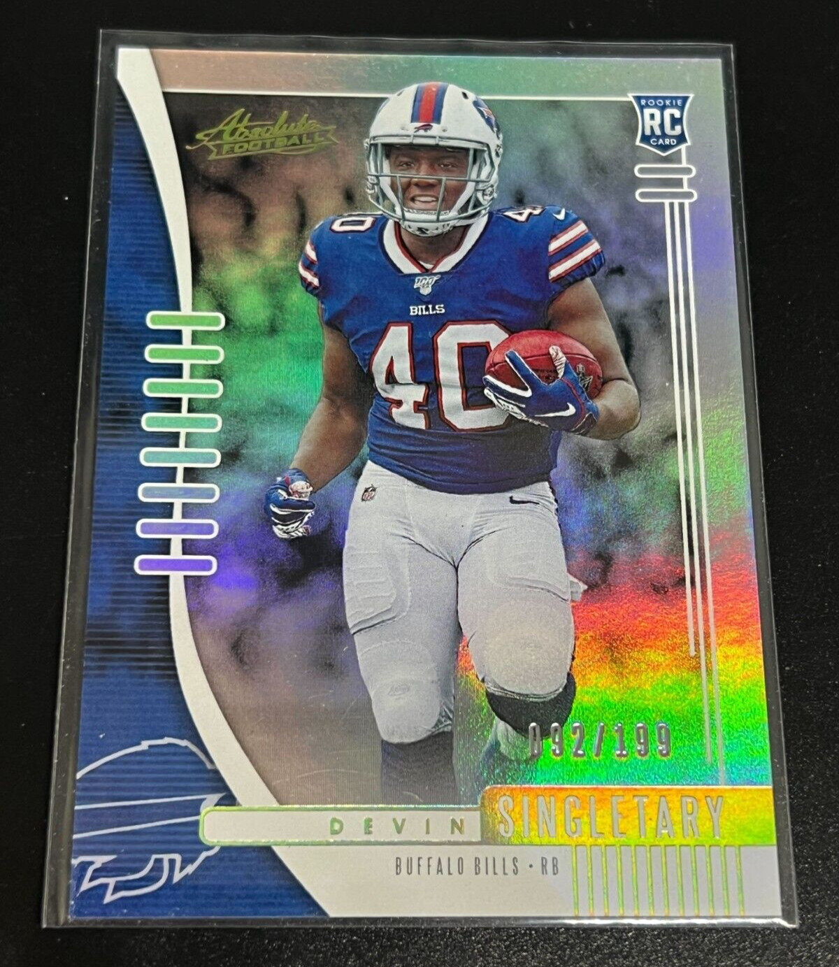 Devin Singletary Panini Absolute #112 Spectrum