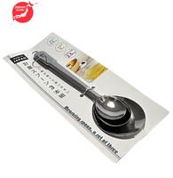 MesslöFfel Set 3 Tlg Edelstahl DosierlöFfel Zum Backen & Kochen , Made In Japan