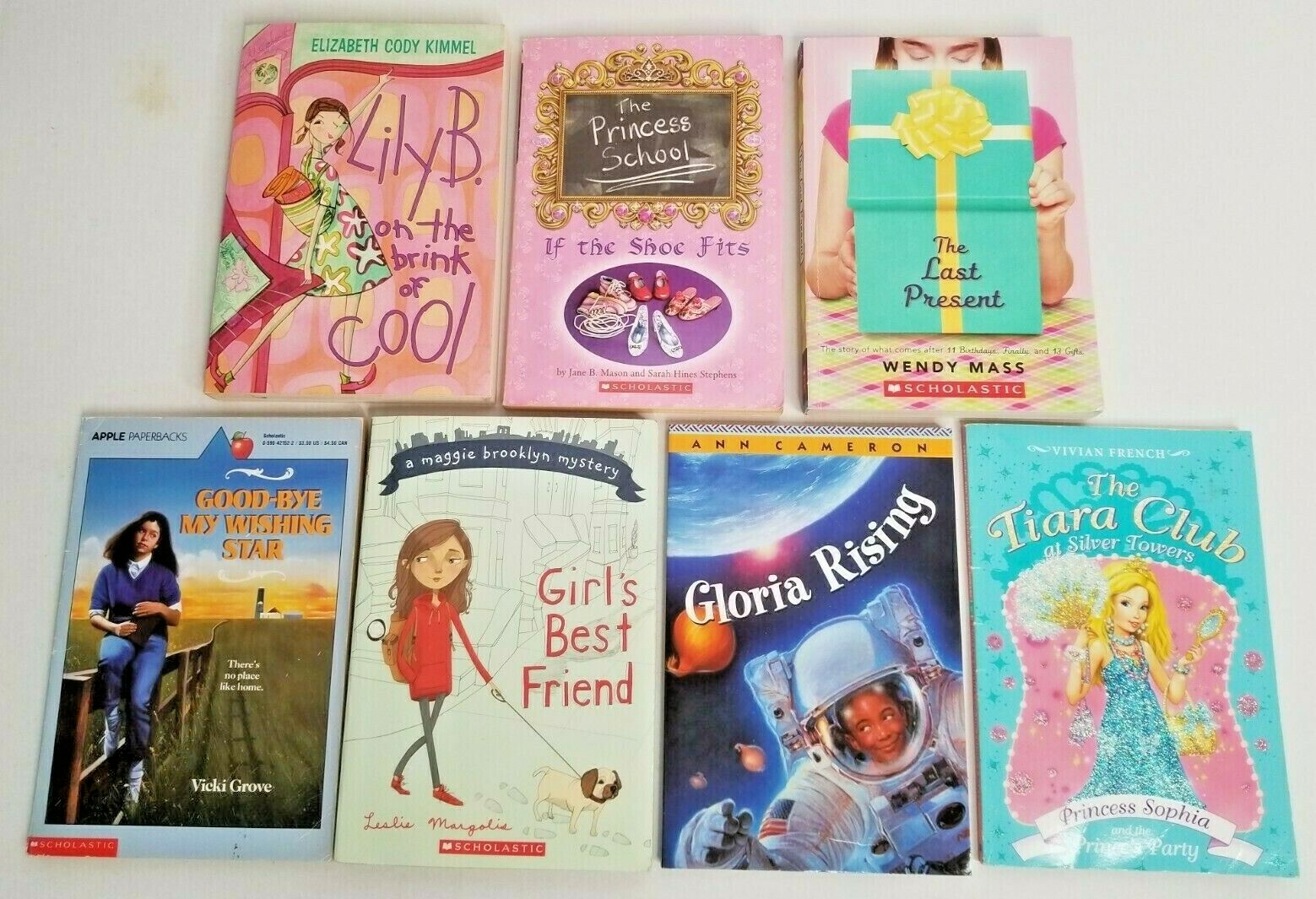 7 Girl Children Chapter Books Lot Princess School Tiara Club Homeschool Teacher