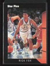 1991 Star Pics #69 Rick Fox North Carolina Tar Heels