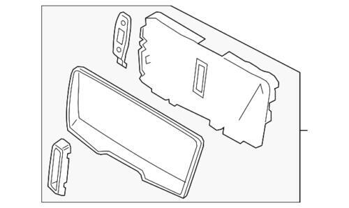 Parrilla del radiador para Ford Lincoln Navigator 2018-2021 (P/N JL7Z-8200-BA)