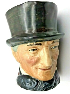 Royal Doulton JOHN PEEL Toby Mug Planter Large A Mark 1956 - 3.5 Inch Tall