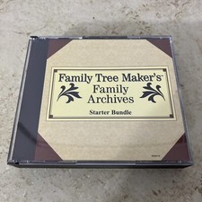 Family Tree Maker's Family Archives - Starter Bundle - PC CD-Rom