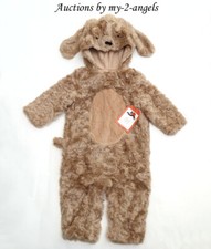 NEW Pottery Barn Kids BABY DOG HALLOWEEN COSTUME 0-6 3 MONTHS brown puppy