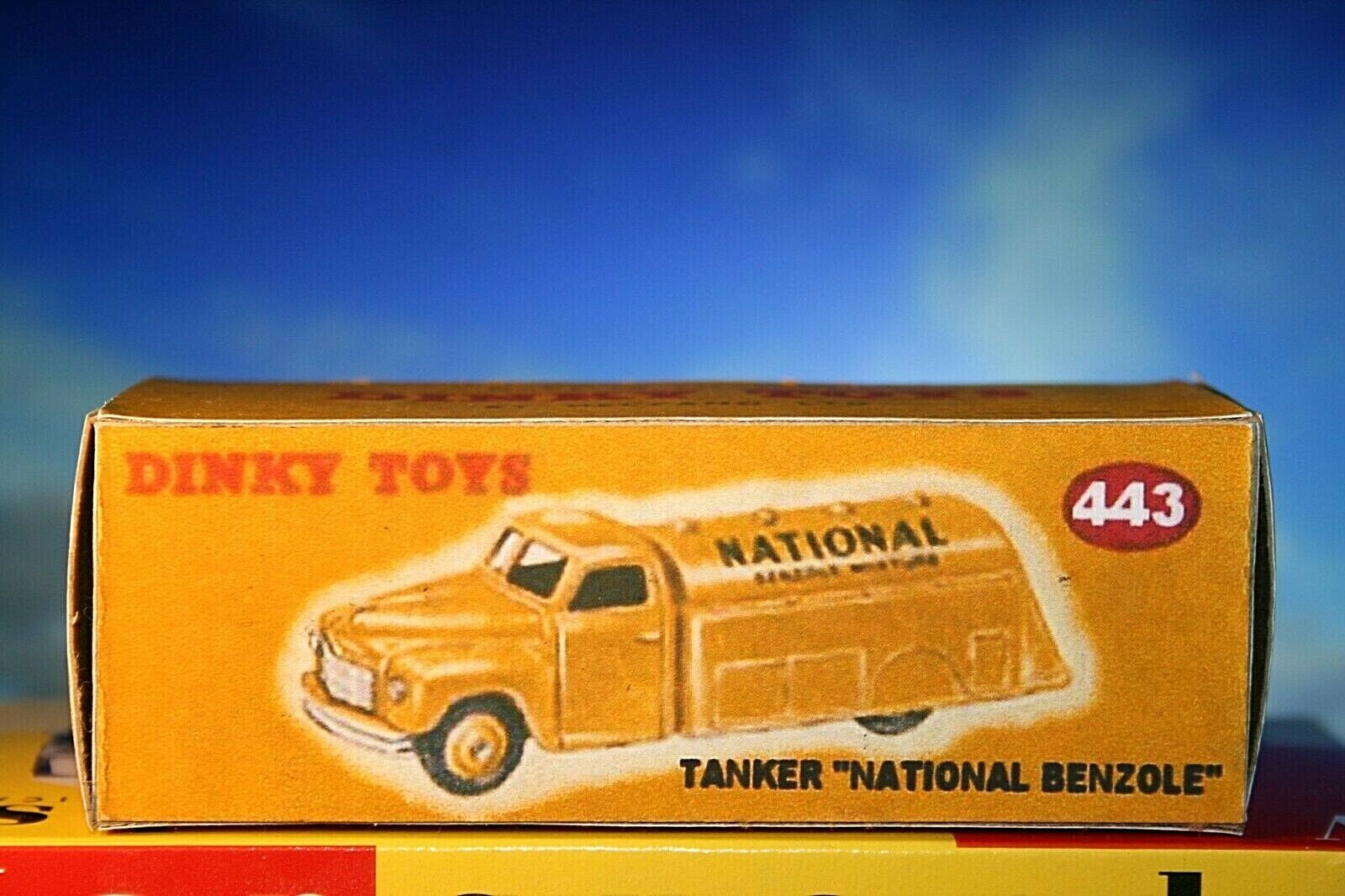 Dinky Vintage styled Tanker National Benzole Reproduction Box Number 443