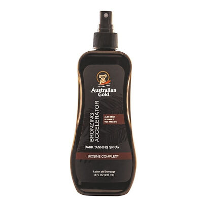 Australian Gold Dark Tanning Accelerator SprayGel Solarium Creme Bräunungslotion