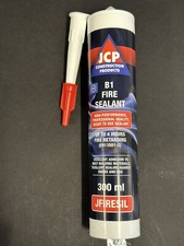 B1 Fire Sealant 300ml, White, 4 Hour Fire Retardant, Smoke & Gas Sealant