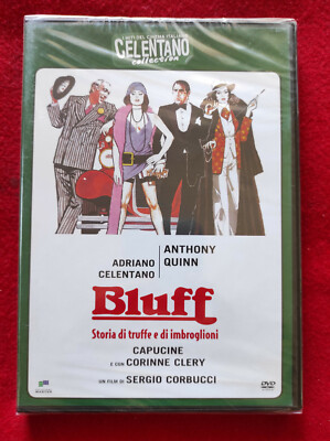 DVD BLUFF STORIA DI TRUFFE E DI IMBROGLIONI CELENTANO COLLECTION NUOVO SIGILLATO