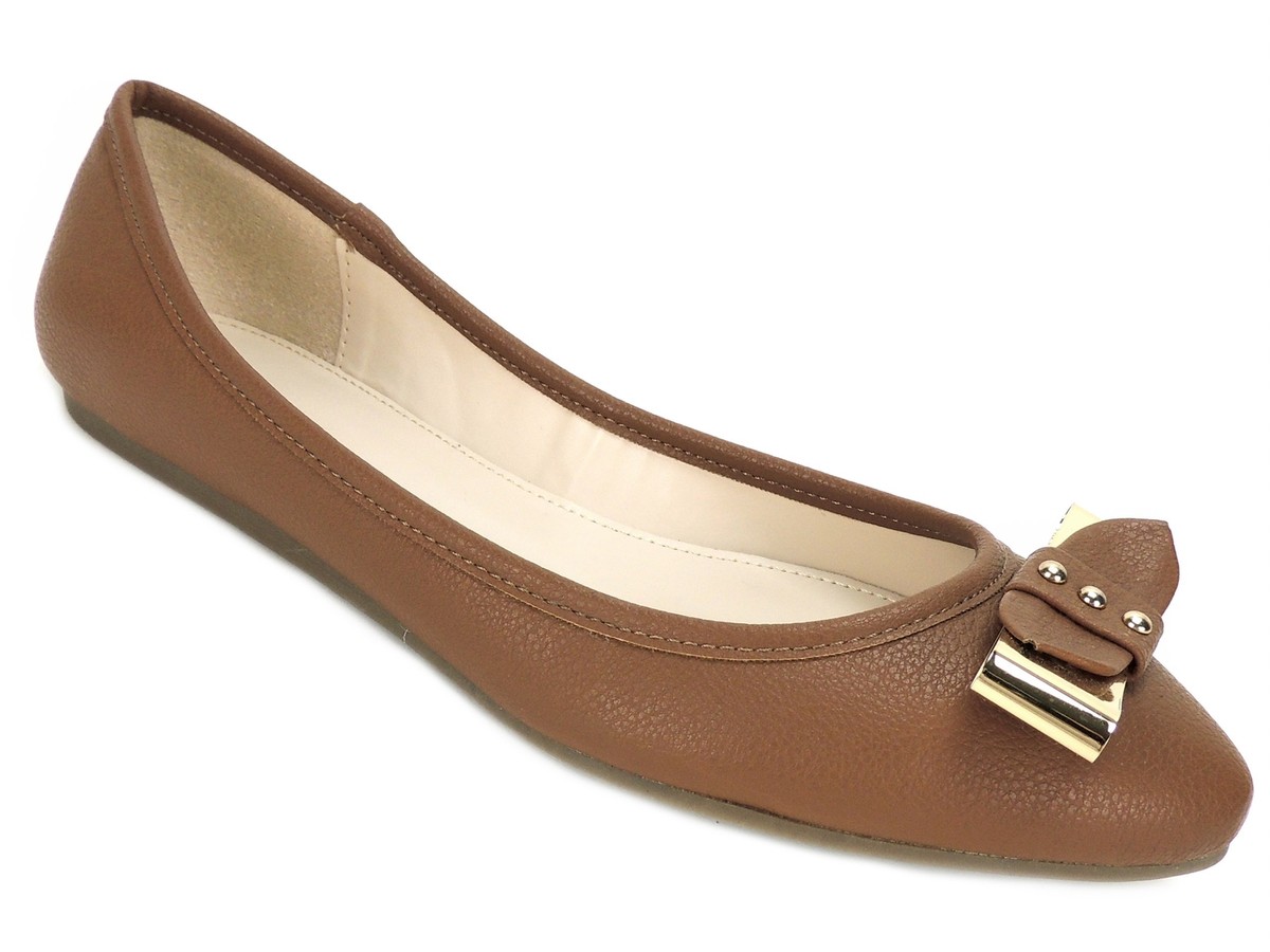 つきｙ Bar III Women's Penguin Bow Flats Banana Bread Size 8.5 M | eBay