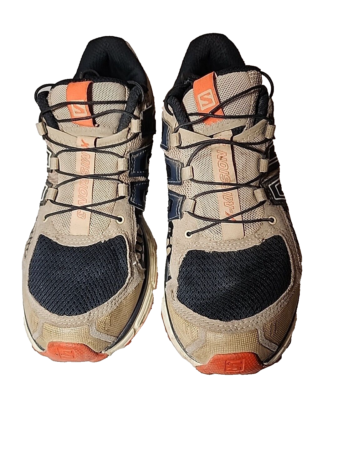 SALOMON Scarpe Sneakers Donna Taglia 8 5 X Mission 3 Cachi Nero Corsa Escursionismo