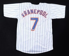 ED KRANEPOOL SIGNED MIRACLE  METS BASEBALL JERSEY.  1969 WORLD SERIES CHAMPS JSA