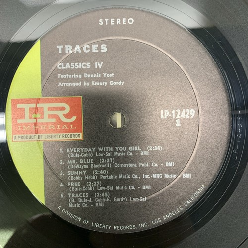LP RECORD ALBUM CLASSICS IV TRACES A15 - Picture 4 of 6