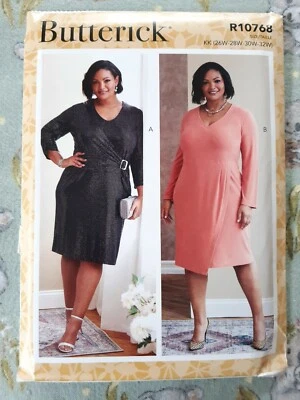Butterick Sewing Pattern R10768 6781 Women's Dress Size 26W-32W Uncut FF new - image 1 of 2