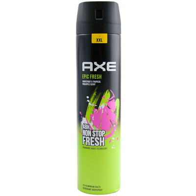 Axe Deo Spray EPIC FRESH 1 x 250ml 48H Schutz XXL 0% Aluminium Salz Bodyspray