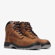 BONANZA TITAN PRO 7" PLAIN TOE (BA-760) (Dark Brown)