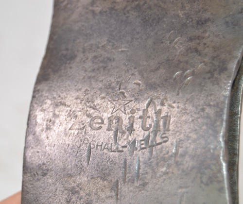 ZENITH DOUBLE BIT MARSHALL-WELLS CRUISER AXE MARKED 22 SMALL 2lbs 9oz Star Logo - Picture 4 of 10