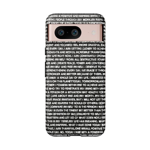 Affirmations Tough Phone Case, Inspirational Protective Cover, Encouraging Words - Picture 124 of 194