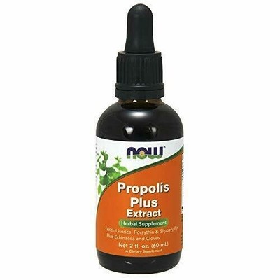 NOW Supplements, Propolis Plus Extract Liquid with Dropper, Herbal Supplement...