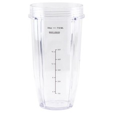 24 oz Cup Replacement Part 483KKU486 for Nutri Ninja BL480 BL640 CT680 Blenders
