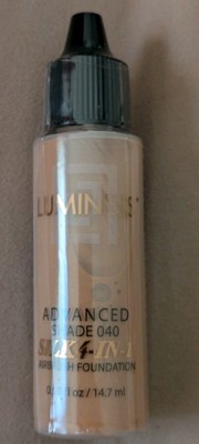 New Luminess Silk 4-In-1 Shade 040 Airbrush Foundation .50 OZ Bottle Sealed