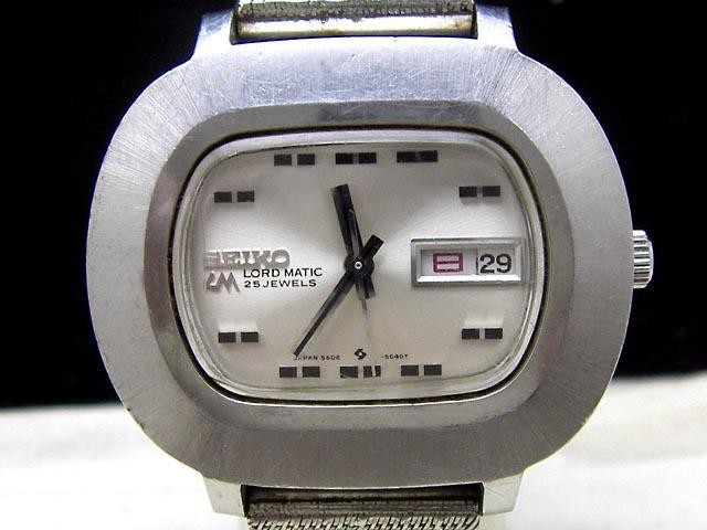Vintage Seiko LM Lord Matic 5606 5010 Automatic 25 Jewels