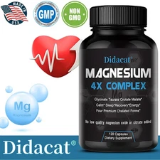 Magnesium Complex 200mg Promotes calm, balanced sleep, and stress relief