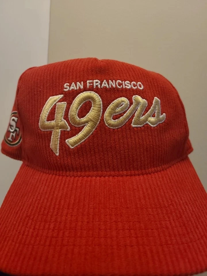 希少❗️NFL サンフランシスコ 49ers ヴィンテージ キャップ つば裏緑 希少❗️NFL サンフランシスコ 49ers ヴィンテージ キャップ つば裏緑