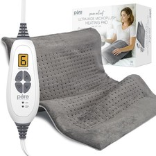 Pure Enrichment PureRelief Ultra-Wide Microplush Heating Pad - 20  x 24  XXL