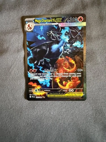 New ListingMega Charizard X ex 125/094 Me02: Phantasmal Flames Holo