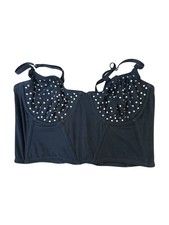 Out From Under Rhinestone Corset Urban Outfitters Size Medium