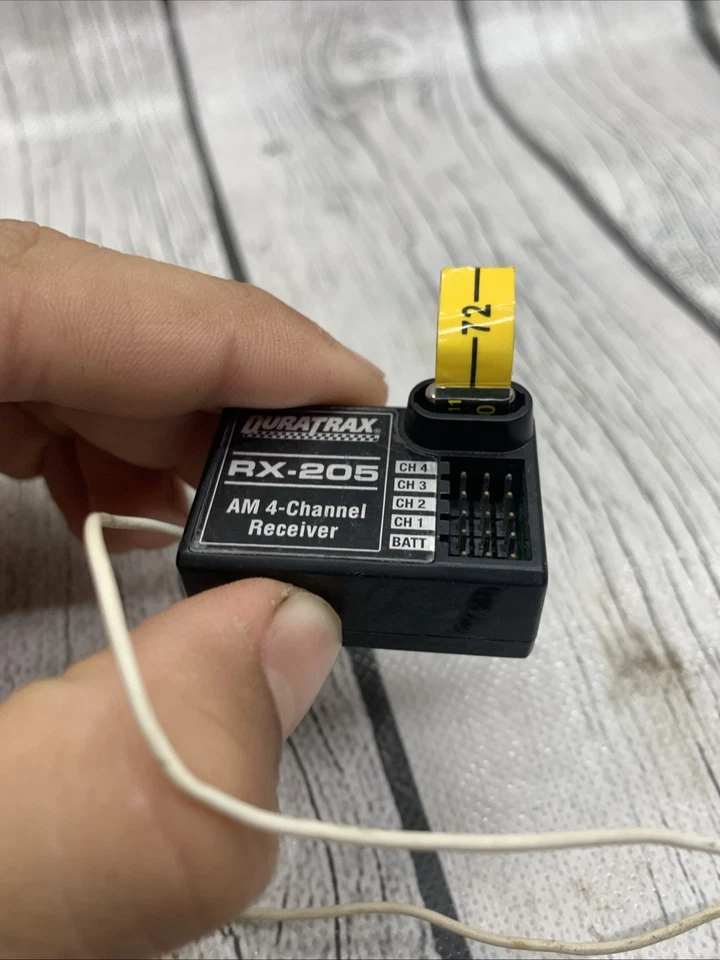 Duratrax RX-205 AM 4 Channel Receiver NO REMOTE Untested - Image 3 of 4