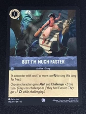 Disney Lorcana Whispers in the Well But I'm Much Faster 195/204 NM