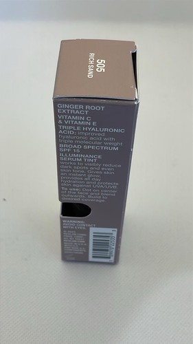 Revlon Illuminance Serum Tint 505 Rich Sand SPF15 Short Dated Clearance - Picture 9 of 10