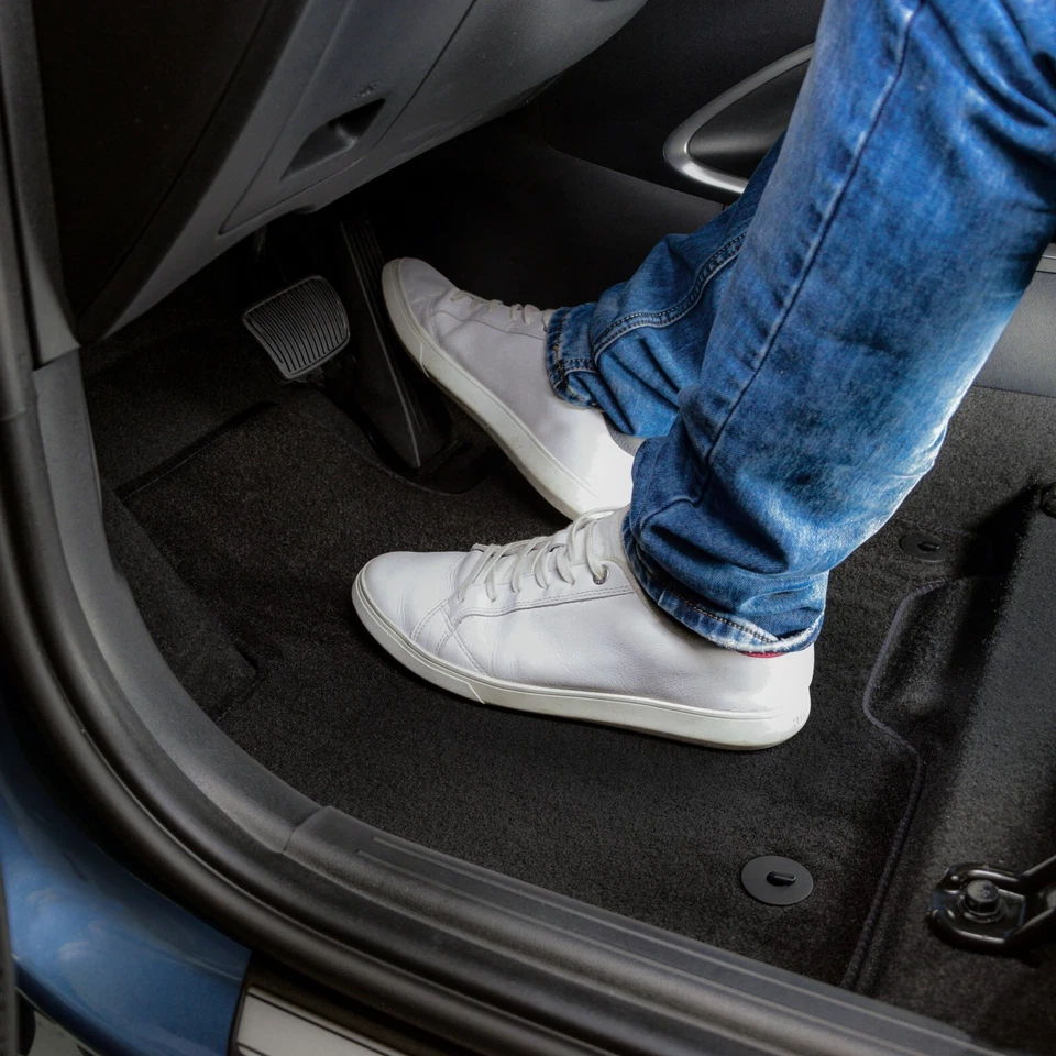 Tapis de sol haut de gamme conducteur avant gauche pour Fiat 500X à partir... - Photo 4/4